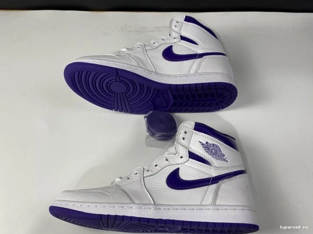 1 JORDAN HIGH PURPLE AIR COURT CD0461-151 RETRO 0604